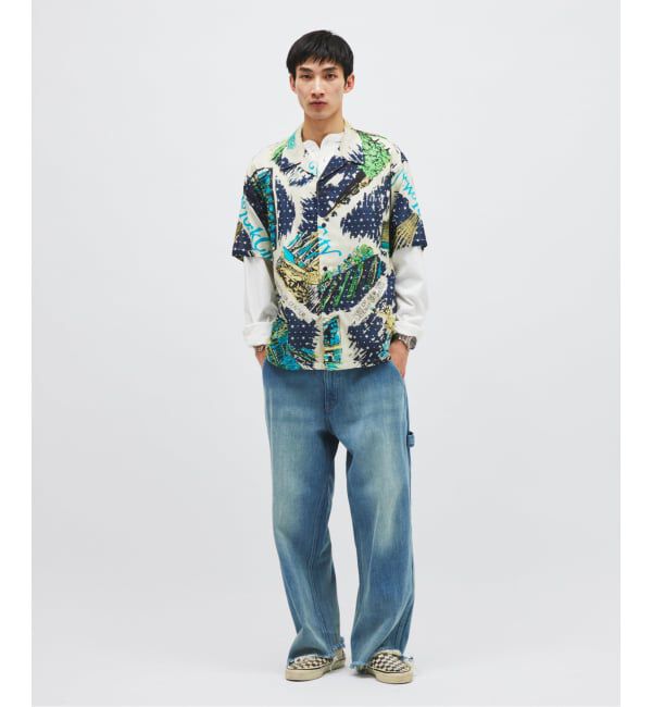 JOURNAL STANDARD「《予約》BINDU / ビンドゥー 別注 インディアン コットン パターン 半袖 シャツ」|シャツ・ブラウス|