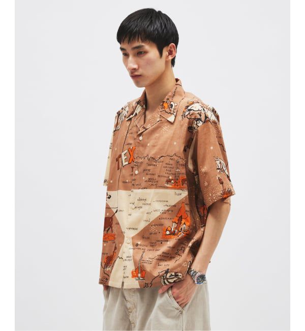 JOURNAL STANDARD「《予約》BINDU / ビンドゥー 別注 インディアン コットン パターン 半袖 シャツ」|シャツ・ブラウス|