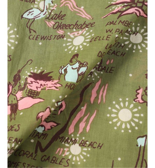 JOURNAL STANDARD「《予約》BINDU / ビンドゥー 別注 インディアン コットン パターン 半袖 シャツ」|シャツ・ブラウス|