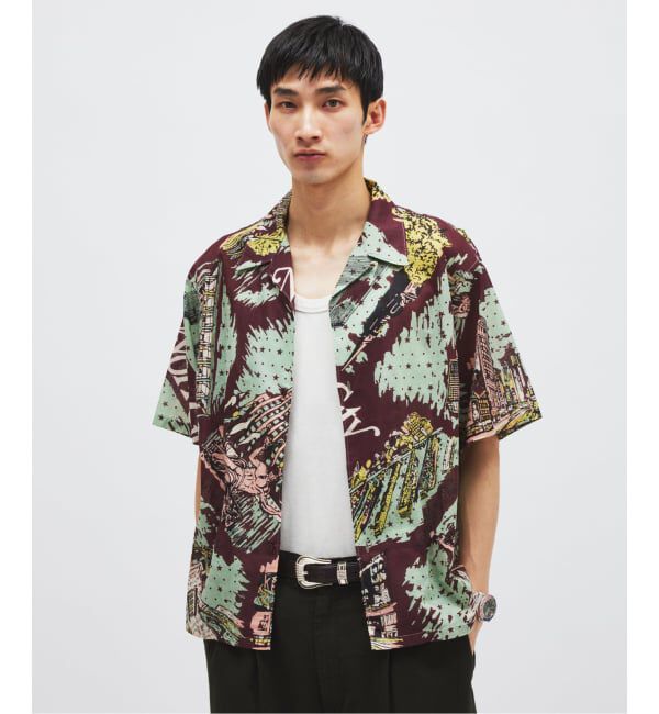 JOURNAL STANDARD「《予約》BINDU / ビンドゥー 別注 インディアン コットン パターン 半袖 シャツ」|シャツ・ブラウス|