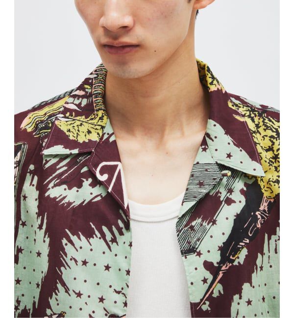 JOURNAL STANDARD「《予約》BINDU / ビンドゥー 別注 インディアン コットン パターン 半袖 シャツ」|シャツ・ブラウス|