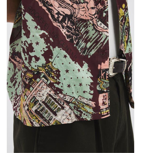 JOURNAL STANDARD「《予約》BINDU / ビンドゥー 別注 インディアン コットン パターン 半袖 シャツ」|シャツ・ブラウス|