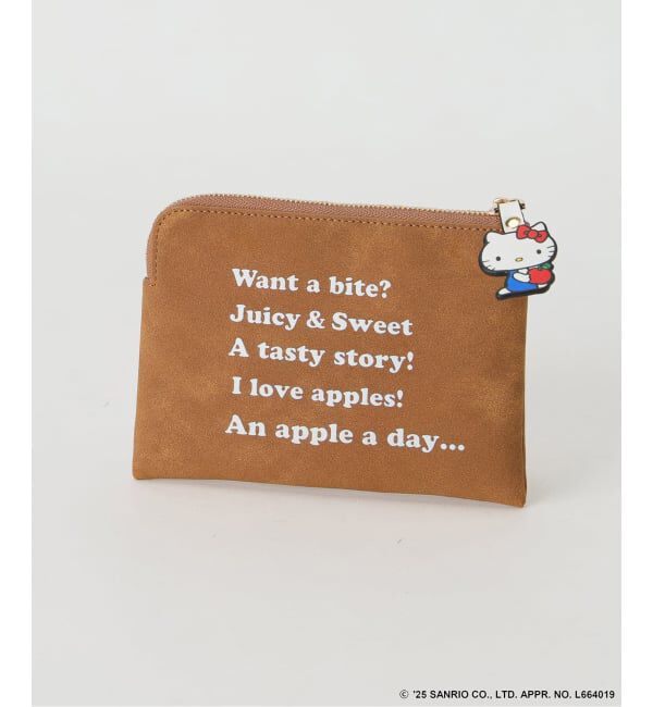 Spick and Span「《追加》HELLO KITTY S&S HASHIBAMI フェイクスエードポーチ」|ポーチ|