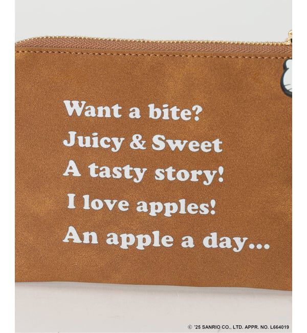 Spick and Span「《追加》HELLO KITTY S&S HASHIBAMI フェイクスエードポーチ」|ポーチ|