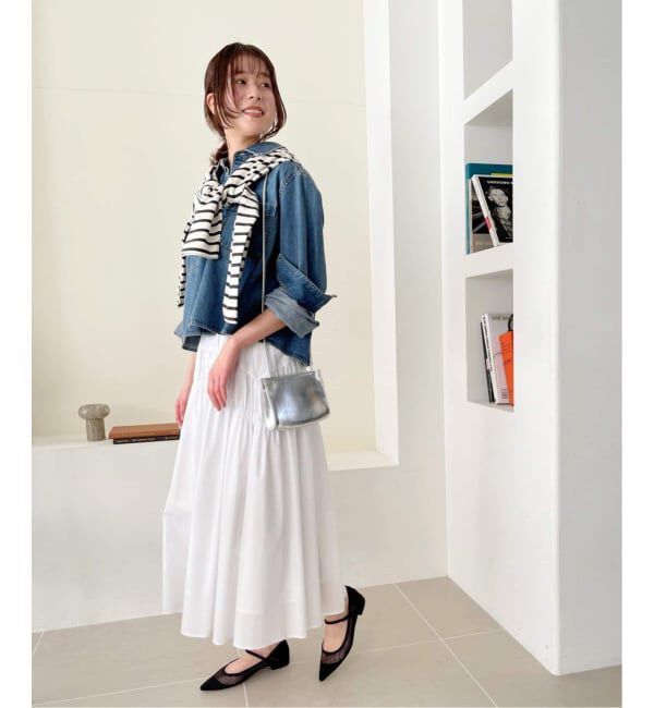  「《追加予約2》ポインテッドネットワンストラップフラット」|その他|