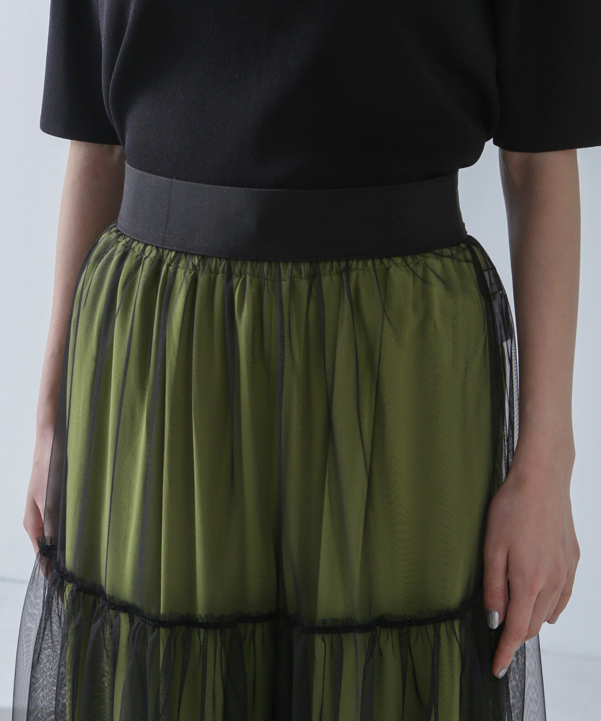 nano･universe「チュールスカート」|スカート|