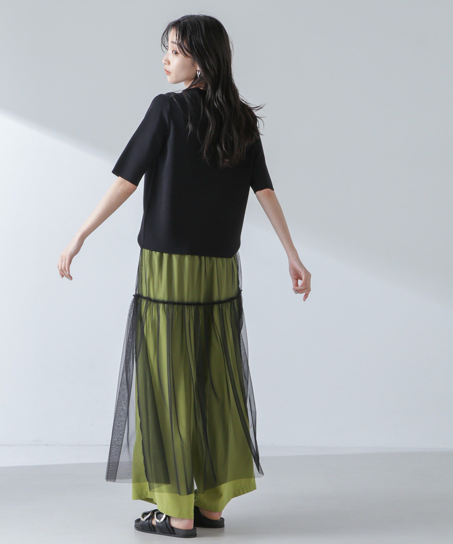 nano･universe「チュールスカート」|スカート|