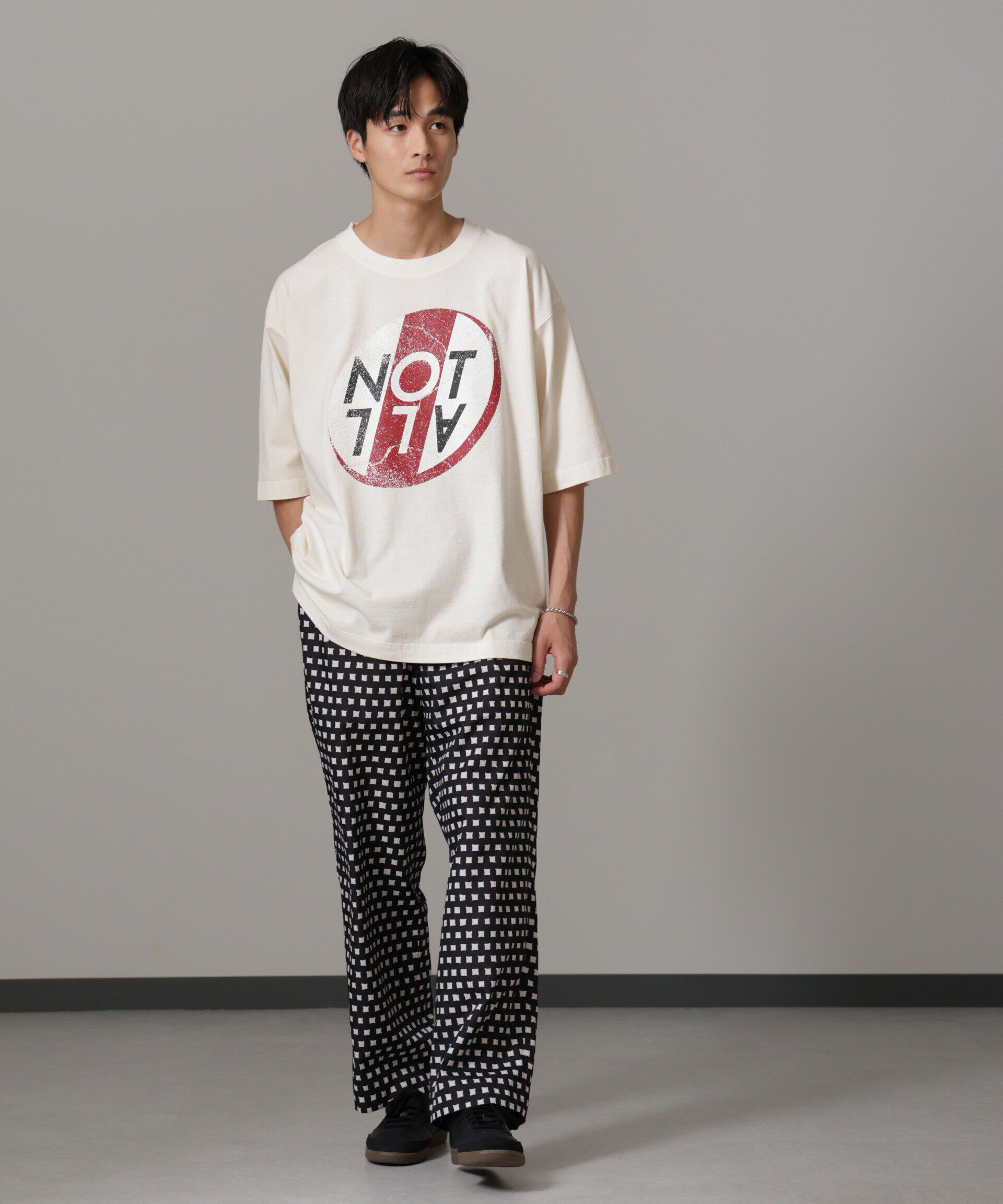 nano･universe「オリジナルパターンイージーパンツ」|チノ|