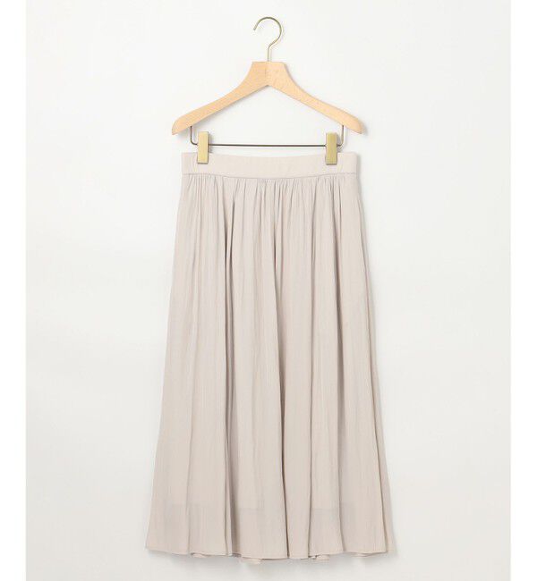 組曲「【WEB限定】ギャザーライトデシン スカート」|スカート|