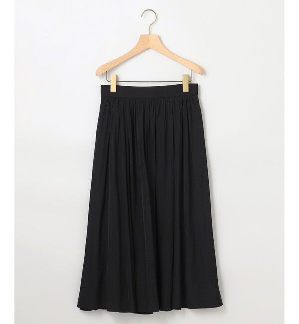 組曲「【WEB限定】ギャザーライトデシン スカート」|スカート|