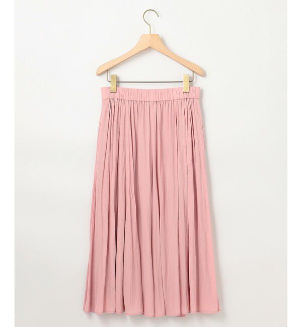 組曲「【WEB限定】ギャザーライトデシン スカート」|スカート|