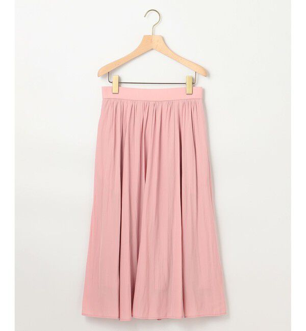 組曲「【WEB限定】ギャザーライトデシン スカート」|スカート|