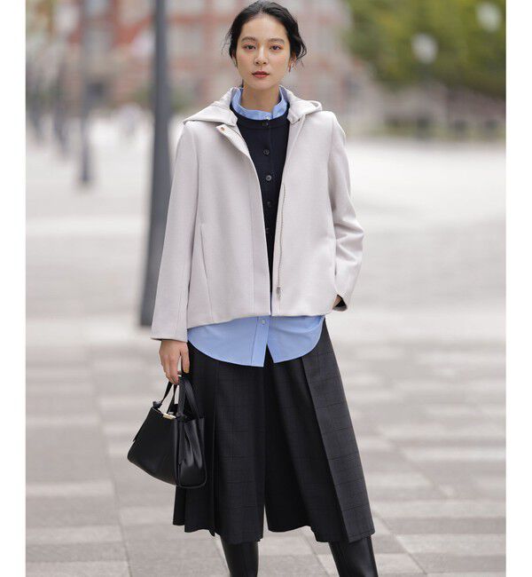 組曲「【加藤ローサさん着用】スムースストレッチジャケット カーディガン」|カーディガン|