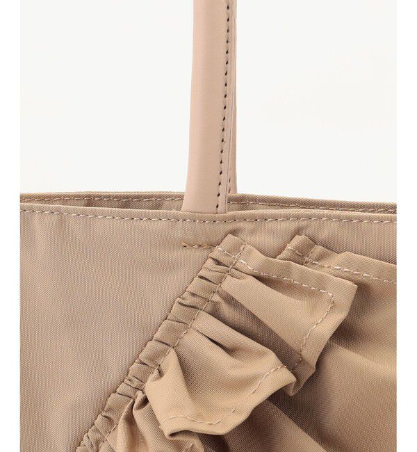 組曲「ラッフルラインフラットトート」|トートバッグ|