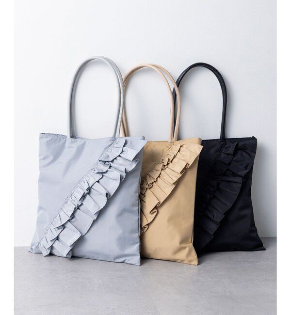 組曲「ラッフルラインフラットトート」|トートバッグ|ﾌﾞﾙｰｸﾞ