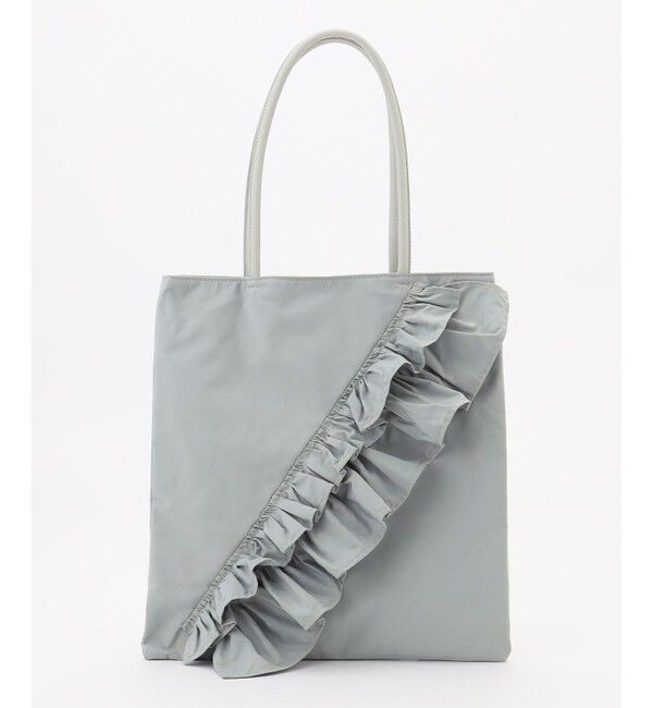 組曲「ラッフルラインフラットトート」|トートバッグ|