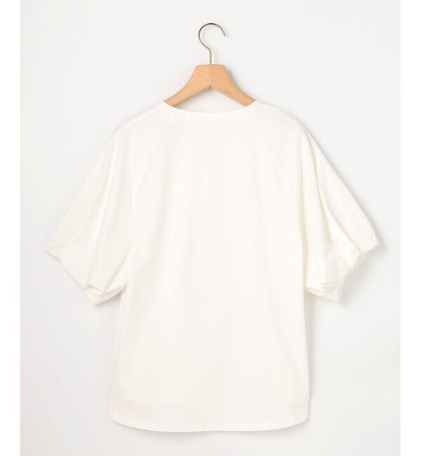 組曲「プレーティング天竺 バルーンスリーブカットソー」|Tシャツ・カットソー|