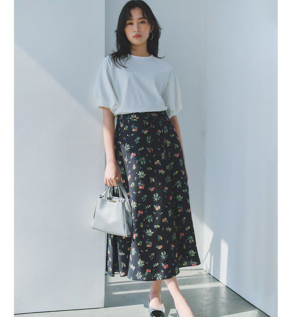 組曲「プレーティング天竺 バルーンスリーブカットソー」|Tシャツ・カットソー|