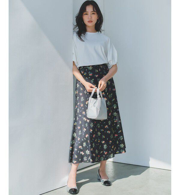 組曲「プレーティング天竺 バルーンスリーブカットソー」|Tシャツ・カットソー|