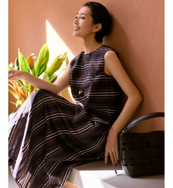 自由区「【カタログ掲載・セットアップ対応】マルチストライプジャカード スカート」|スカート|