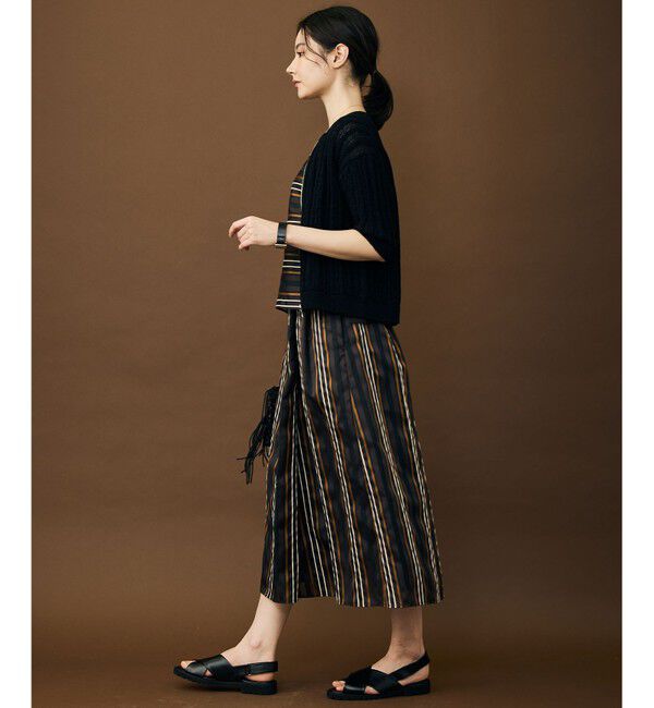 自由区「【カタログ掲載・セットアップ対応】マルチストライプジャカード スカート」|スカート|