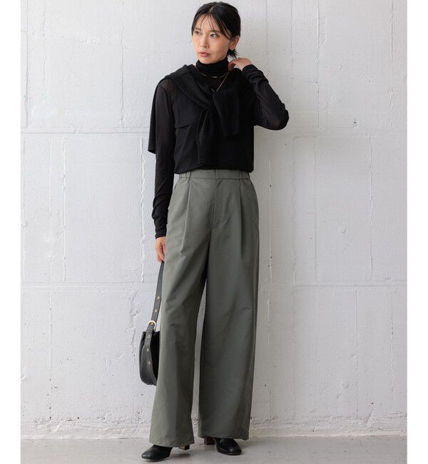 23区「【撥水加工/洗える】ハイマルチタフタ 2WAY パラシュート パンツ」|その他|