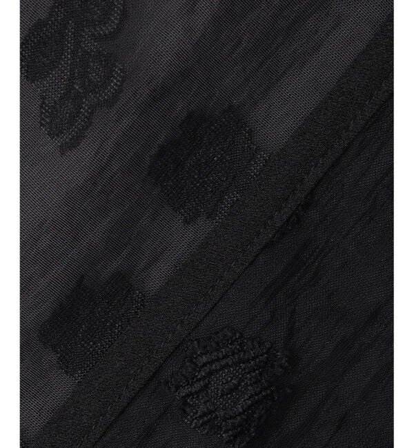 ANY SIS「【2SET】ジャガード ケープ トップス &times; サロペット」|ドレス|