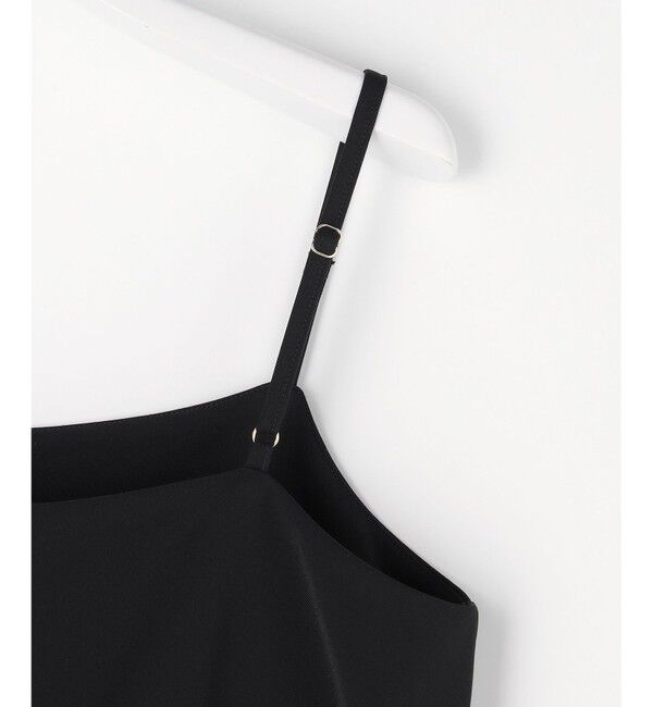 ANY SIS「【2SET】ジャガード ケープ トップス &times; サロペット」|ドレス|