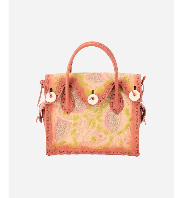 Carving Tribes「Multi Maestra 24SS」|ハンドバッグ|オレンジ