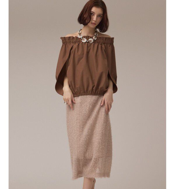 Diagram「チュールタイトスカート」|スカート|ベージュ