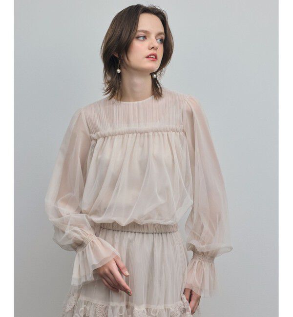 Diagram「チュールタイブラウス」|シャツ・ブラウス|キナリ
