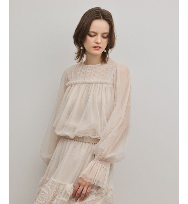 Diagram「チュールタイブラウス」|シャツ・ブラウス|