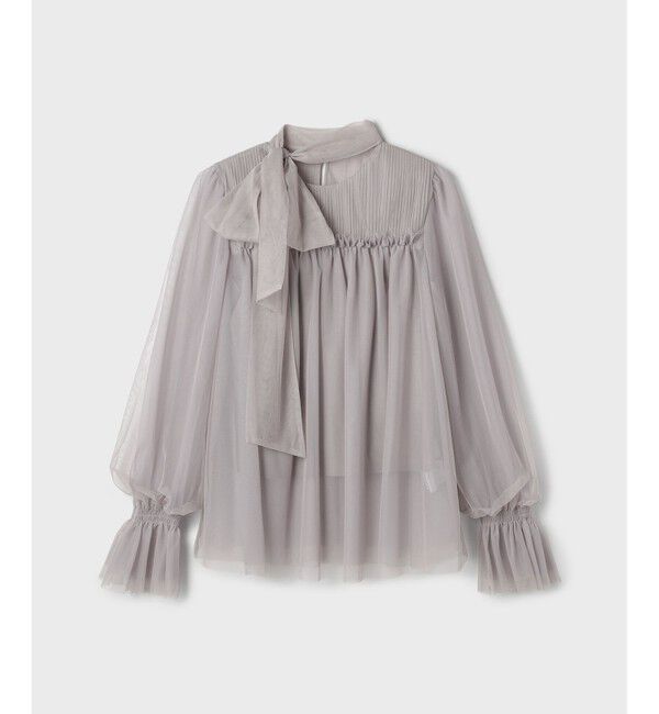 Diagram「チュールタイブラウス」|シャツ・ブラウス|