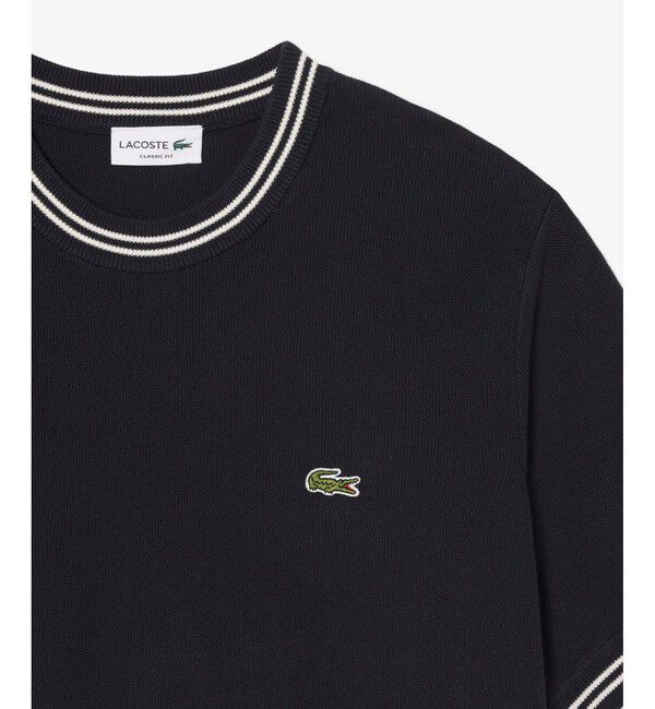 LACOSTE「ハイゲージニットTシャツ」|ニット・セーター|