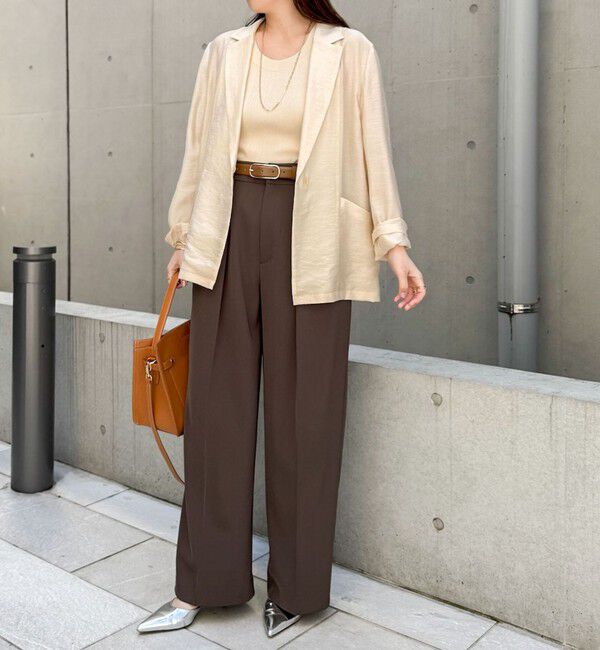 NOLLEY'S sophi「ウォッシャブルシアーシルクライトジャケット」|テーラードジャケット|