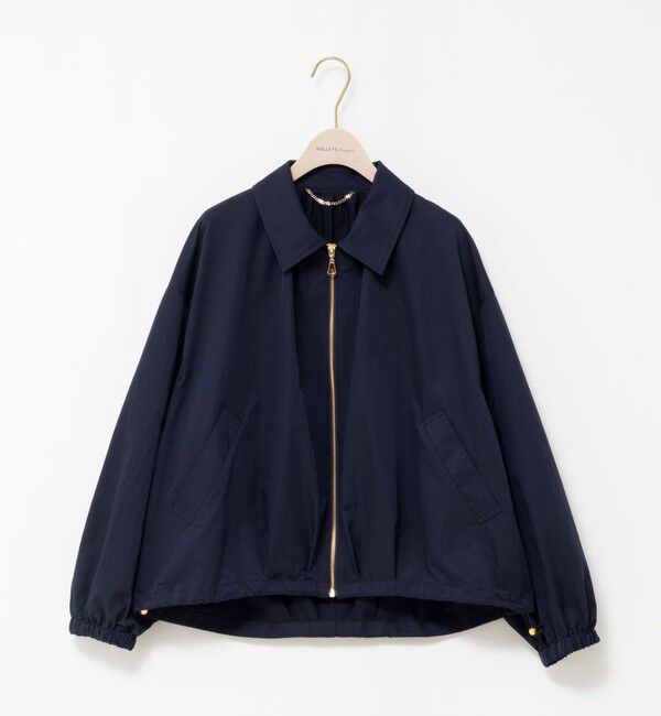 NOLLEY'S sophi「ウォッシャブルツイルライトジップアップブルゾン」|ブルゾン・スタジャン|