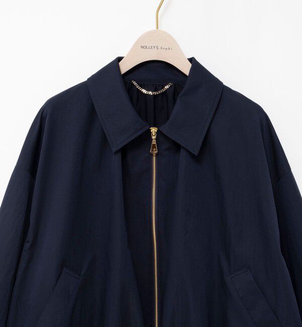 NOLLEY'S sophi「ウォッシャブルツイルライトジップアップブルゾン」|ブルゾン・スタジャン|