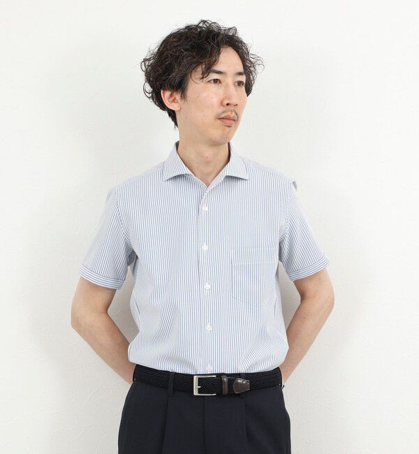 NOLLEY'S goodman「《ビジカジ対応》ノータイシャツ イタリアンカラーSS 26SS」|シャツ・ブラウス|