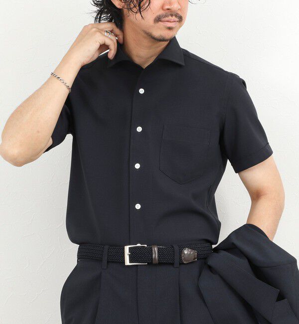 NOLLEY'S goodman「《ビジカジ対応》ノータイシャツ イタリアンカラーSS 26SS」|シャツ・ブラウス|