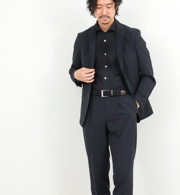 NOLLEY'S goodman「《ビジカジ対応》ノータイシャツ イタリアンカラーSS 26SS」|シャツ・ブラウス|