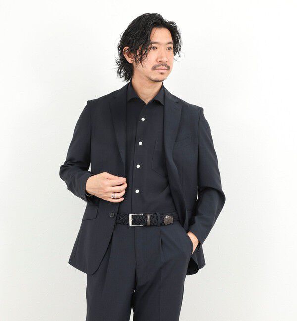 NOLLEY'S goodman「《ビジカジ対応》ノータイシャツ イタリアンカラーSS 26SS」|シャツ・ブラウス|