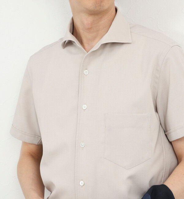 NOLLEY'S goodman「《ビジカジ対応》ノータイシャツ イタリアンカラーSS 26SS」|シャツ・ブラウス|