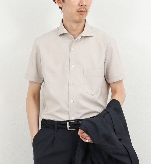 NOLLEY'S goodman「《ビジカジ対応》ノータイシャツ イタリアンカラーSS 26SS」|シャツ・ブラウス|