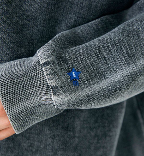 GLOSTER「【BOYエンブレム刺繍】Wフェイス フェードプルオーバーニット」|ニット・セーター|