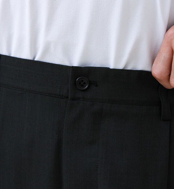 GLOSTER「【セットアップ着用可能】ドライポリワイドパンツ」|チノ|