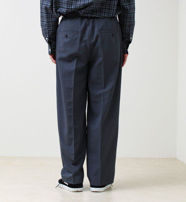 GLOSTER「【セットアップ着用可能】ドライポリワイドパンツ」|チノ|