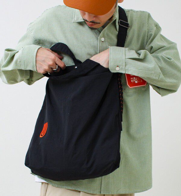 GLOSTER「【UNIVERSAL OVERALL】ウインクルナイロン2WAYショルダー」|ショルダー・メッセンジャー|