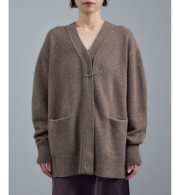 SALON adam et rope'「Starry sky Knit スパンコールVネックカーディガン」|カーディガン|