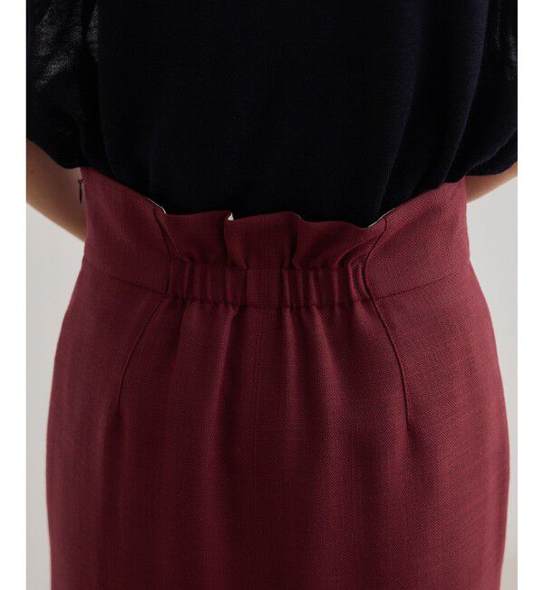 ROPE「リネンライク ポケット付きタイトスカート/イージーケア」|スカート|