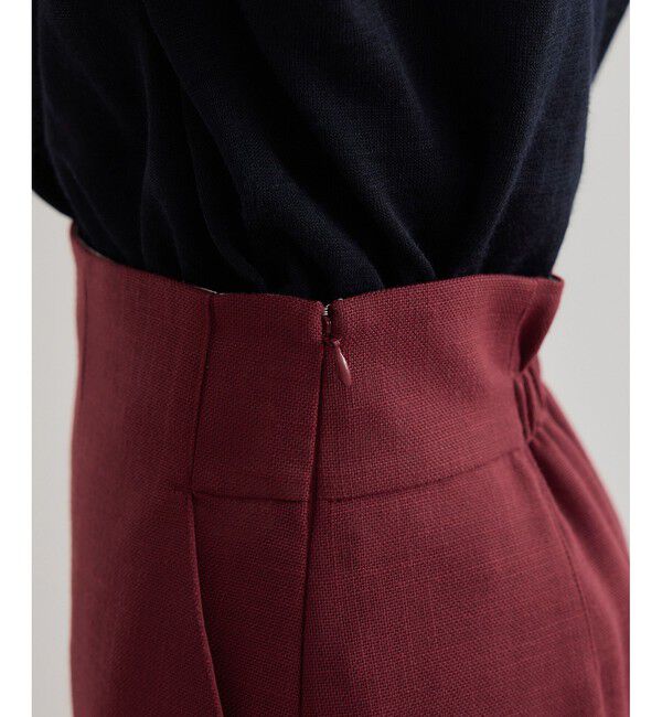 ROPE「リネンライク ポケット付きタイトスカート/イージーケア」|スカート|